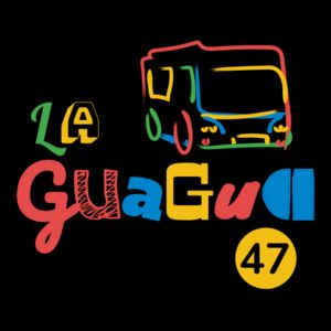 Black background with text La Guagua 47